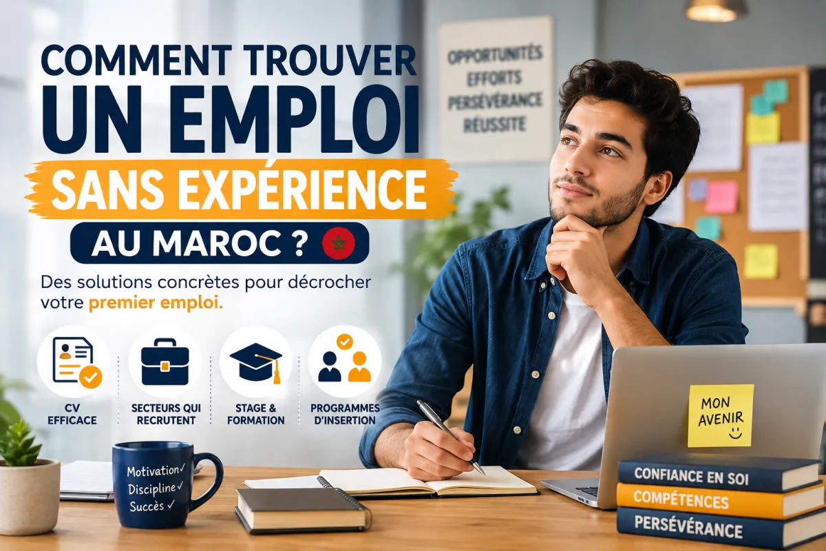 Comment trouver un emploi sans expérience au Maroc ?