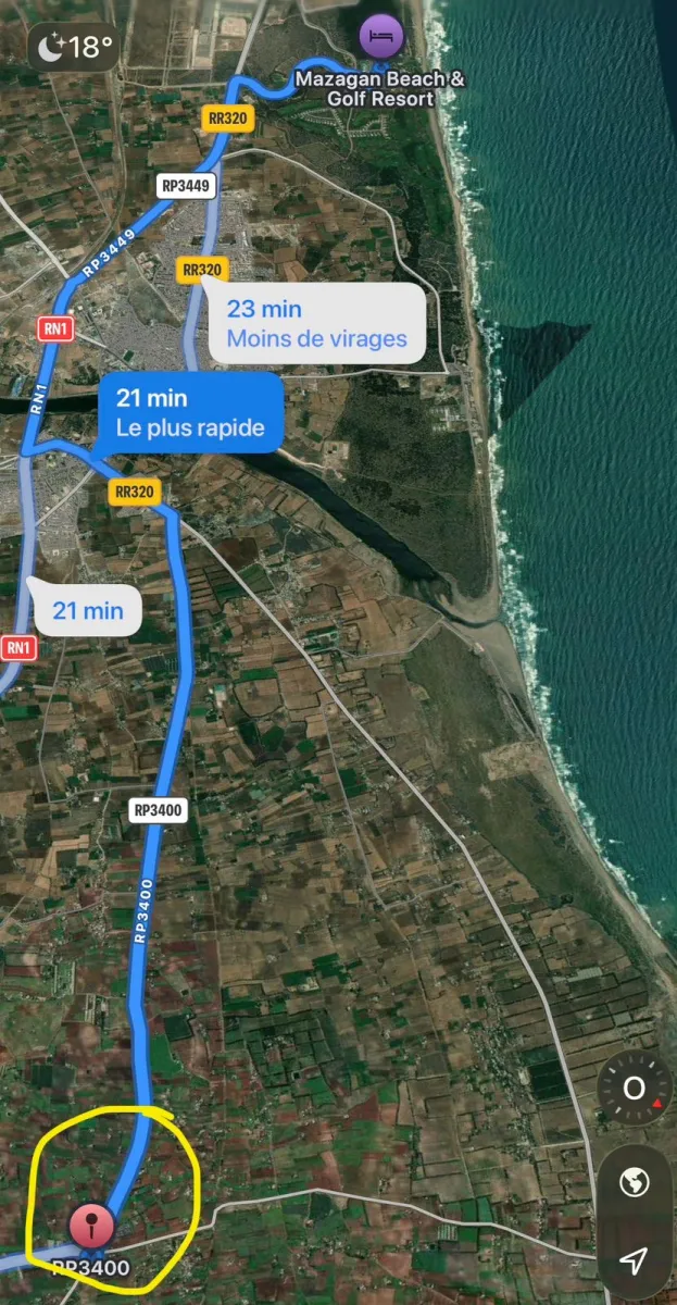 Ferme et terrain agricole titre foncier