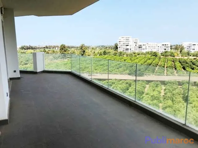 Appartement de luxe aux orangeraie souissi