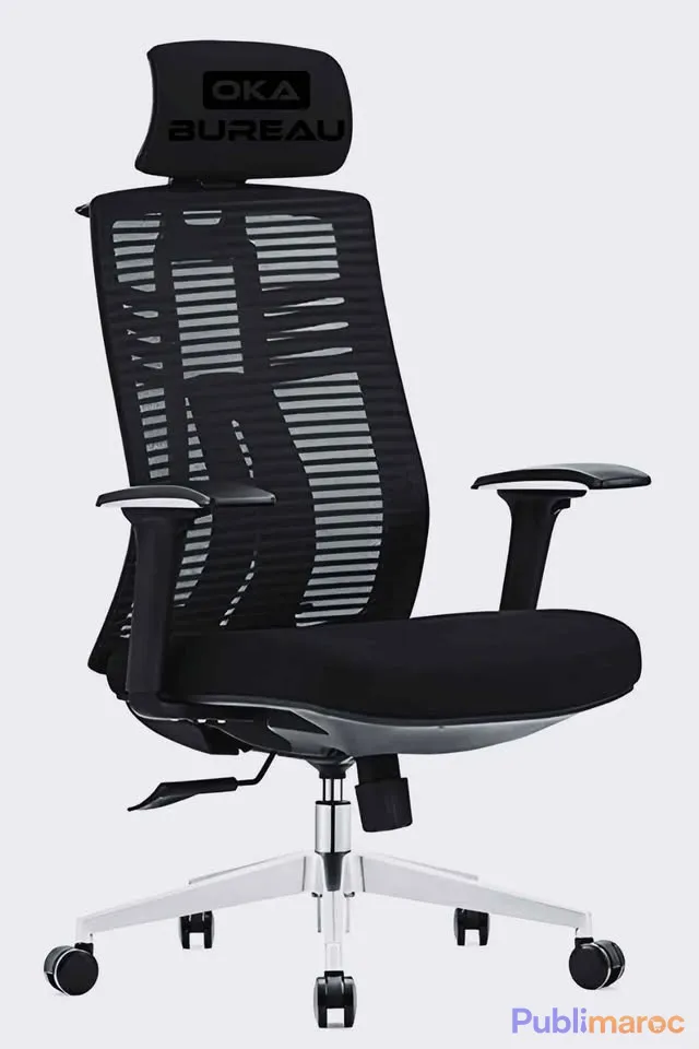 👌CHAISE PRÉSIDENT 💢❄️☄️NOIR