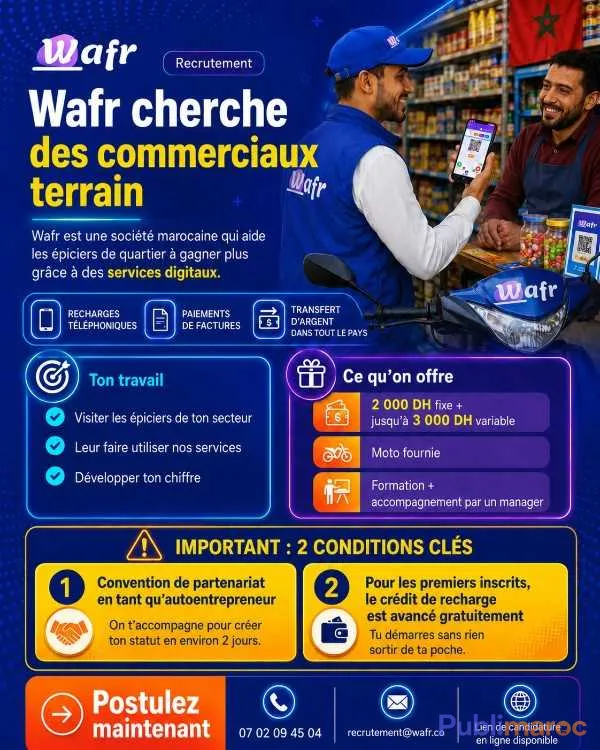 Commercial Terrain - Besoin immédiat