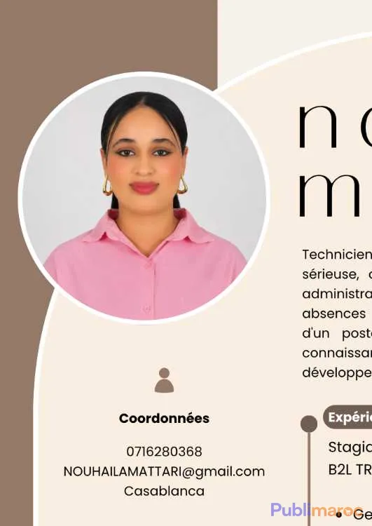 Recherche de stage en Administration, Secrétariat,