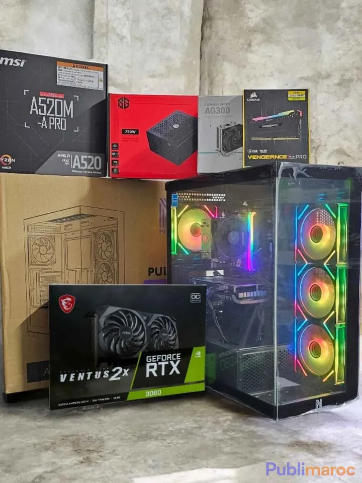 Pc Gamer Ryzen 5 5600x + Rtx 3060 ( 12GB )