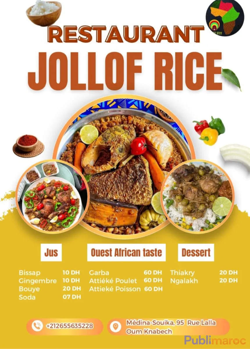 Découvrez le vrai goût du Jollof Rice fait maison