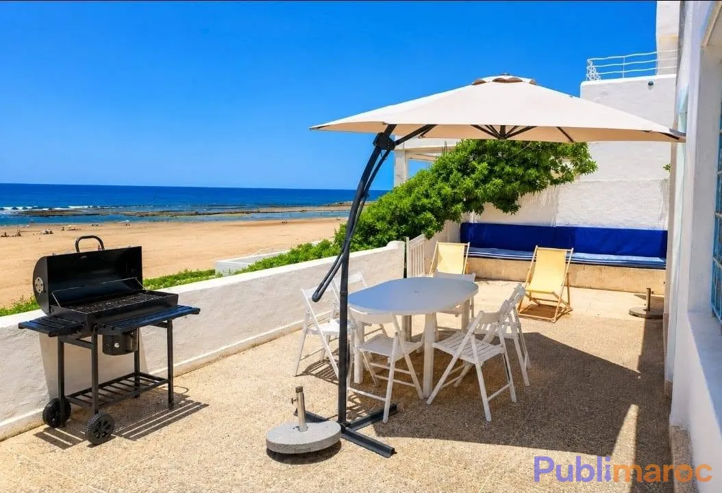 Villa pieds dans l’eau à louer – Skhirat Plage Sud