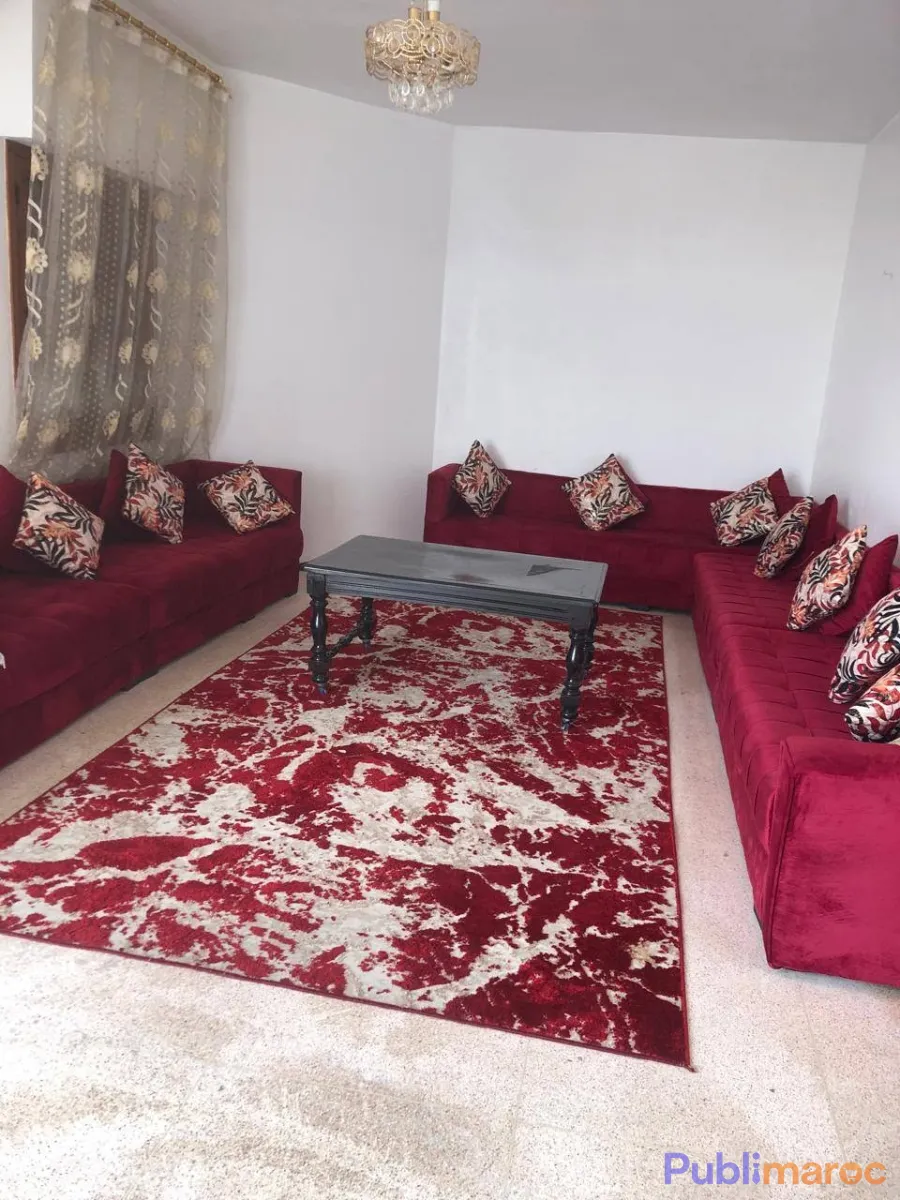 Appartement meublee disponible en location au coeur de Rabat Agdal