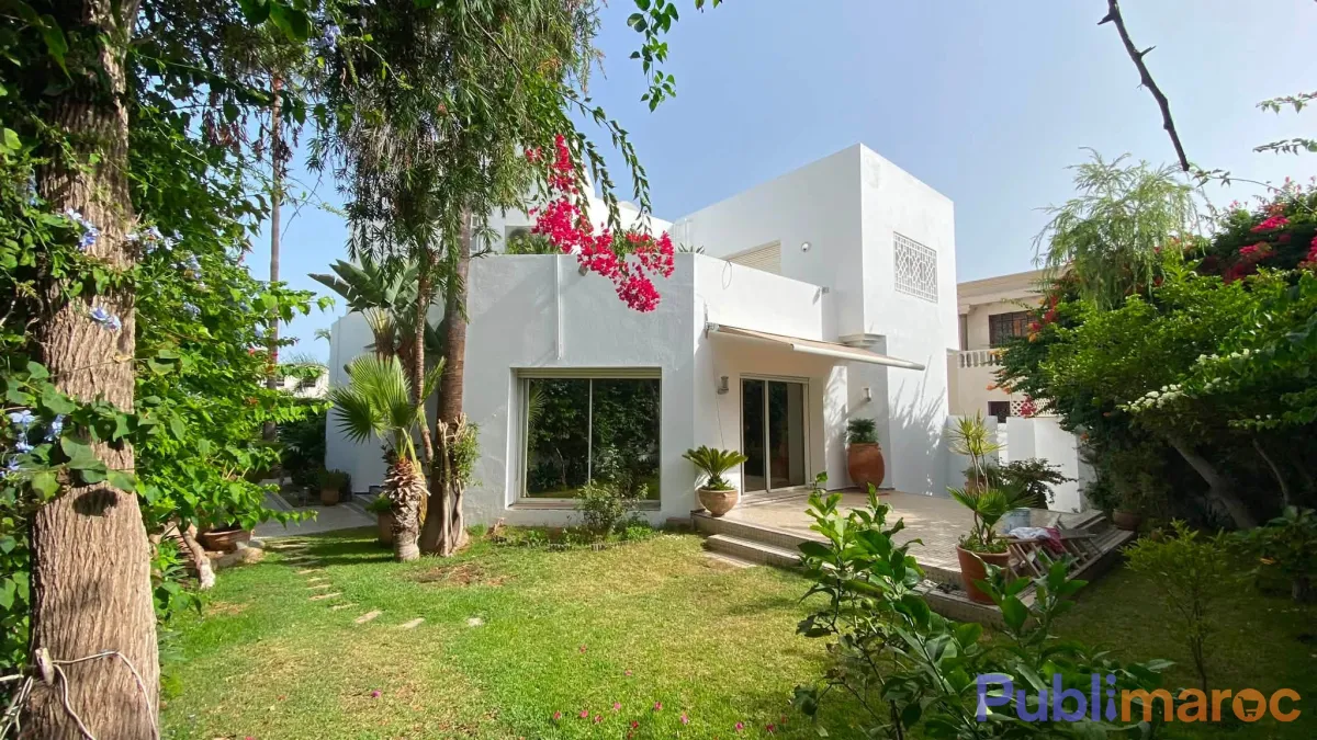 Villa à louer – Hay Riad, Rabat | 32,000 MAD / mois