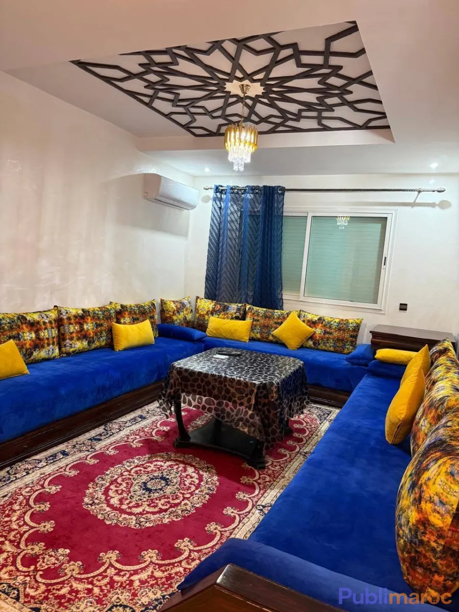 Appartement Meublé de Standing à Louer – Témara (Av. Tarik Ibn Ziyad)