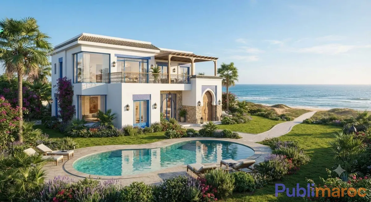 Superbe Villa a louer Meublée à Skhirat